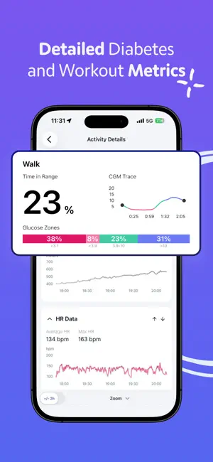 Enhance-d: Diabetes & Exercise screenshot 3