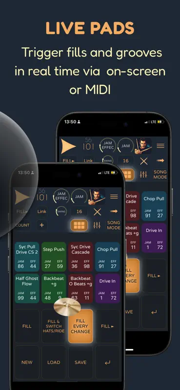 Pop Drummer -Real Drum Machine screenshot 5 of 10