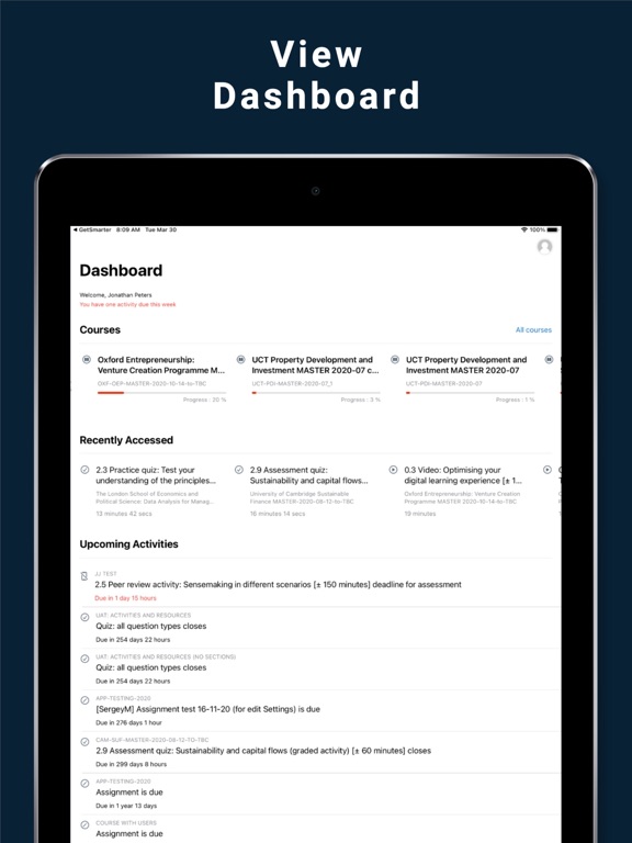 Screenshot #5 pour GetSmarter