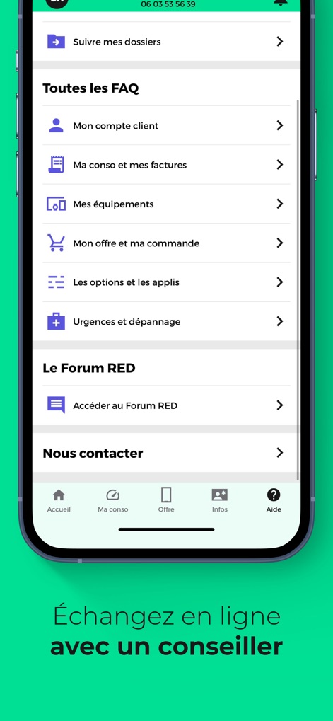 RED & Moi - Users can readily access community-driven support via the RED Forum and find direct contact options for customer service assistance.