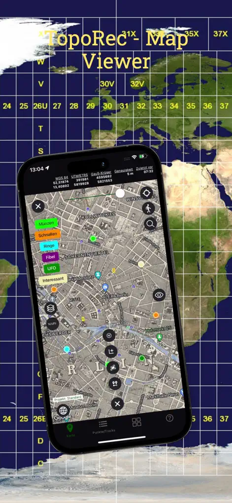 TopoRec - Map Viewer - Navigation App | MWM