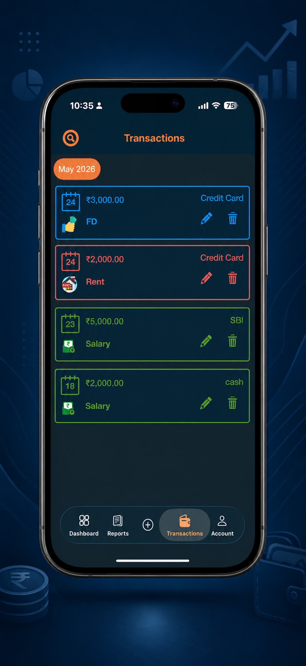Daily Spend - Expense Tracker screenshot 5