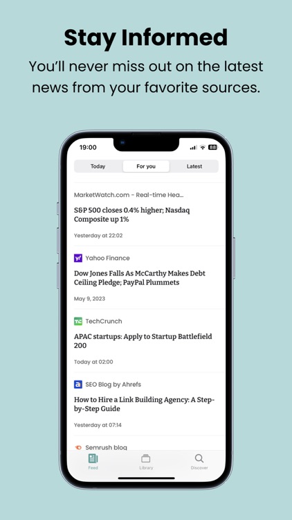 Gazette: RSS News Reader