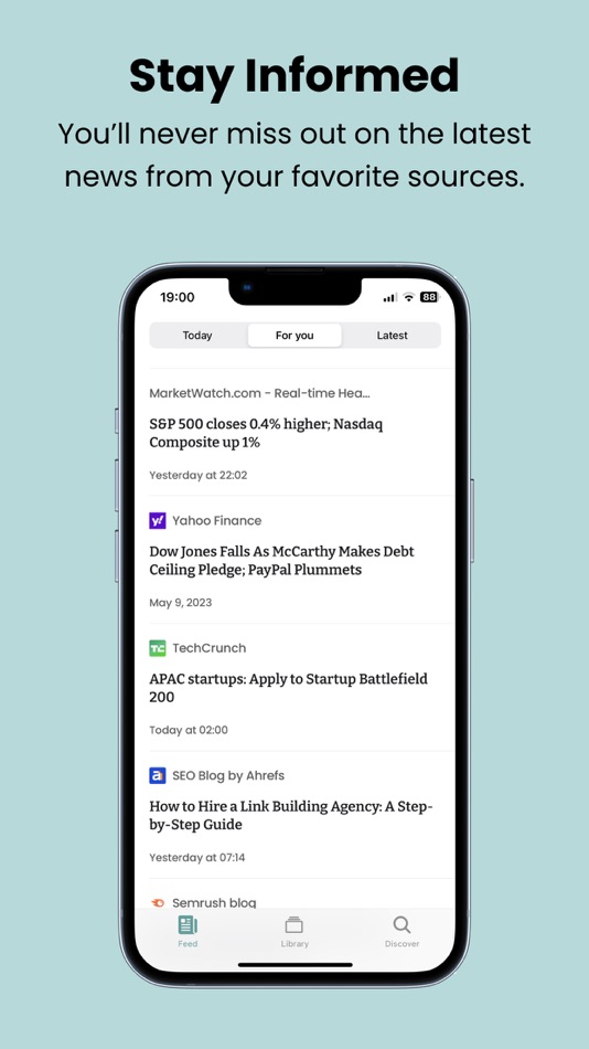#1. Gazette: RSS News Reader (iOS) Podle: Galanga Studios