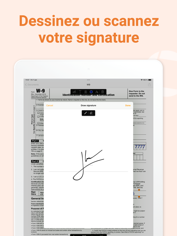 Screenshot #6 pour Genius Sign: Signer documents