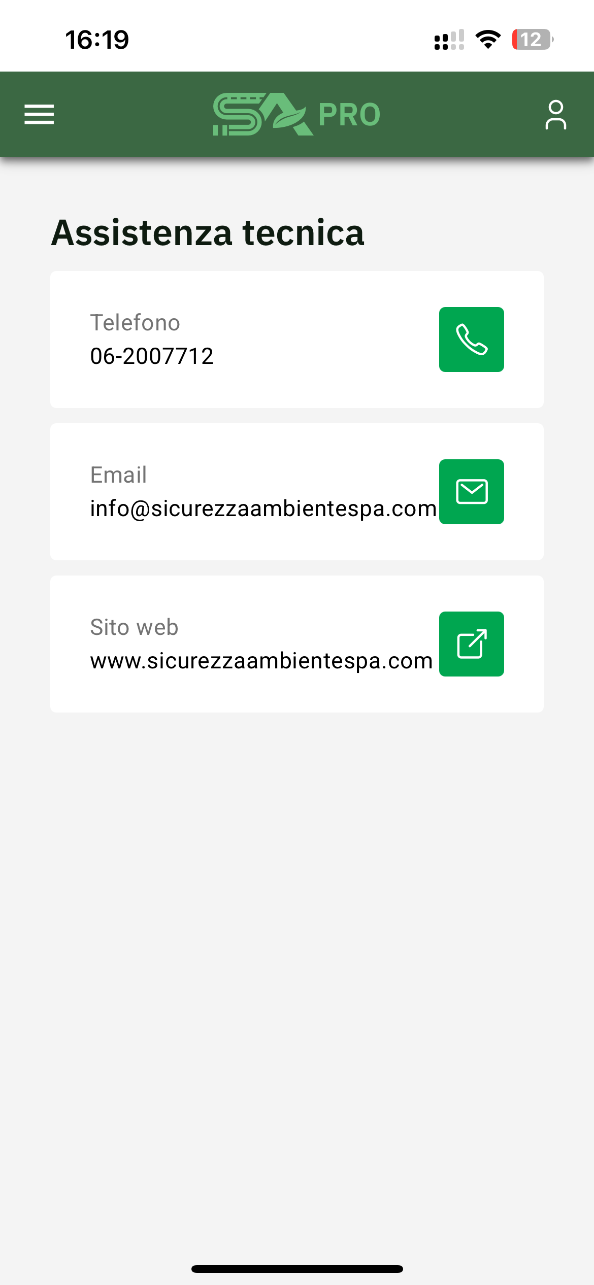 Sicurezza e Ambiente SPA