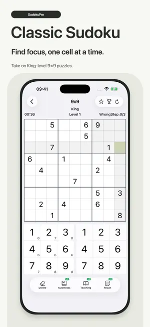 SudokuPro - Classic & Variants screenshot 2