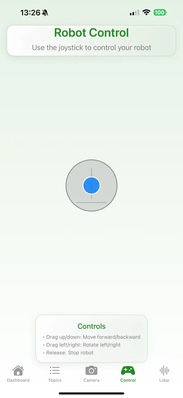 #5. ROS2 Visualizer (iOS) De: Burf Development