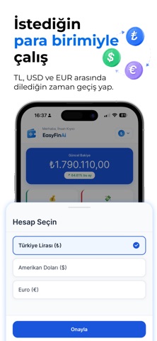 EasyFinAI: Gelir Gider Takibi screenshot