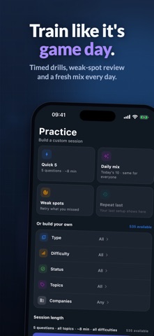 Coding Interview — Algo Mind iPhone screenshot