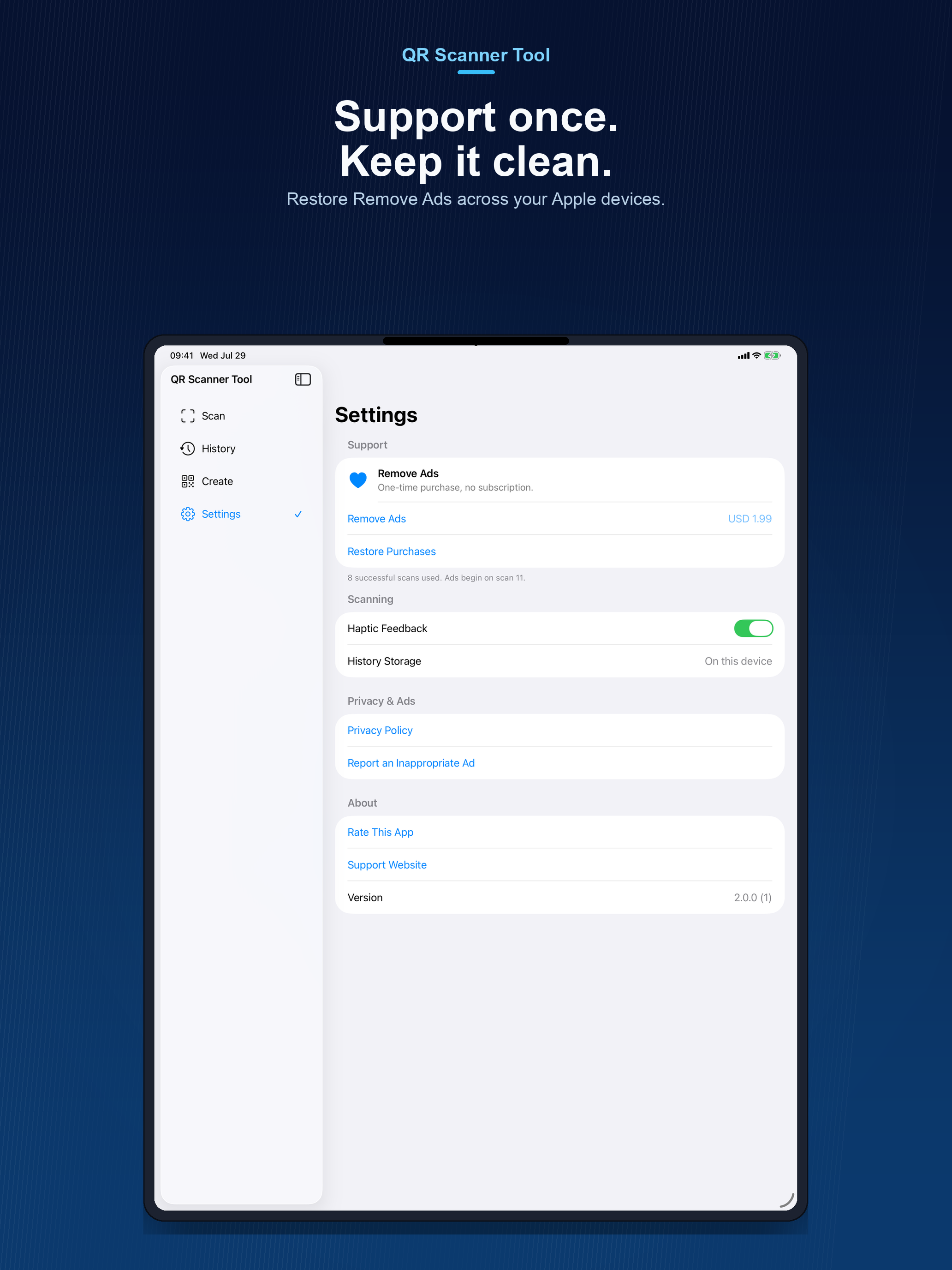 QR Code Scanner Tool screenshot 7