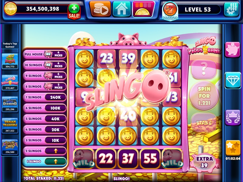 Slingo Arcade Spin Slots Bingo screenshot 3
