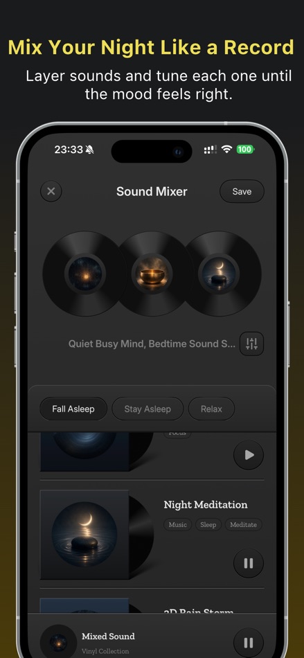#4. Vinyl Sleep Sound Machine (iOS) By: Better Sleep Rise Elite