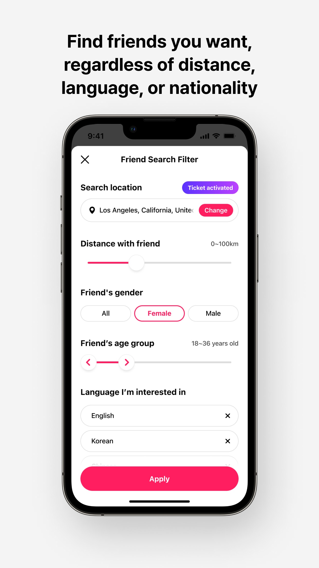 Screenshot 5 of MEEFF - Make Global Friends