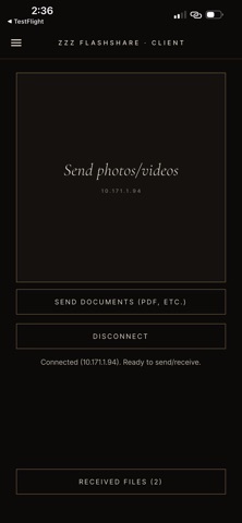ZZZ FlashShare screenshot