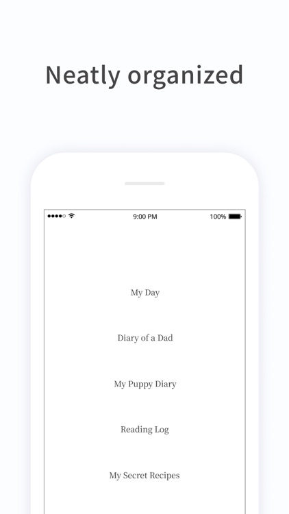 Minimal Writing App: PenCake screenshot-4