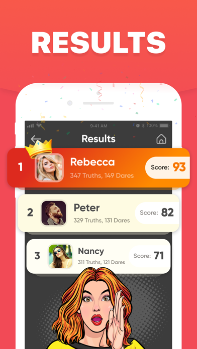 Truth or Dare Teen Party Games Screenshot