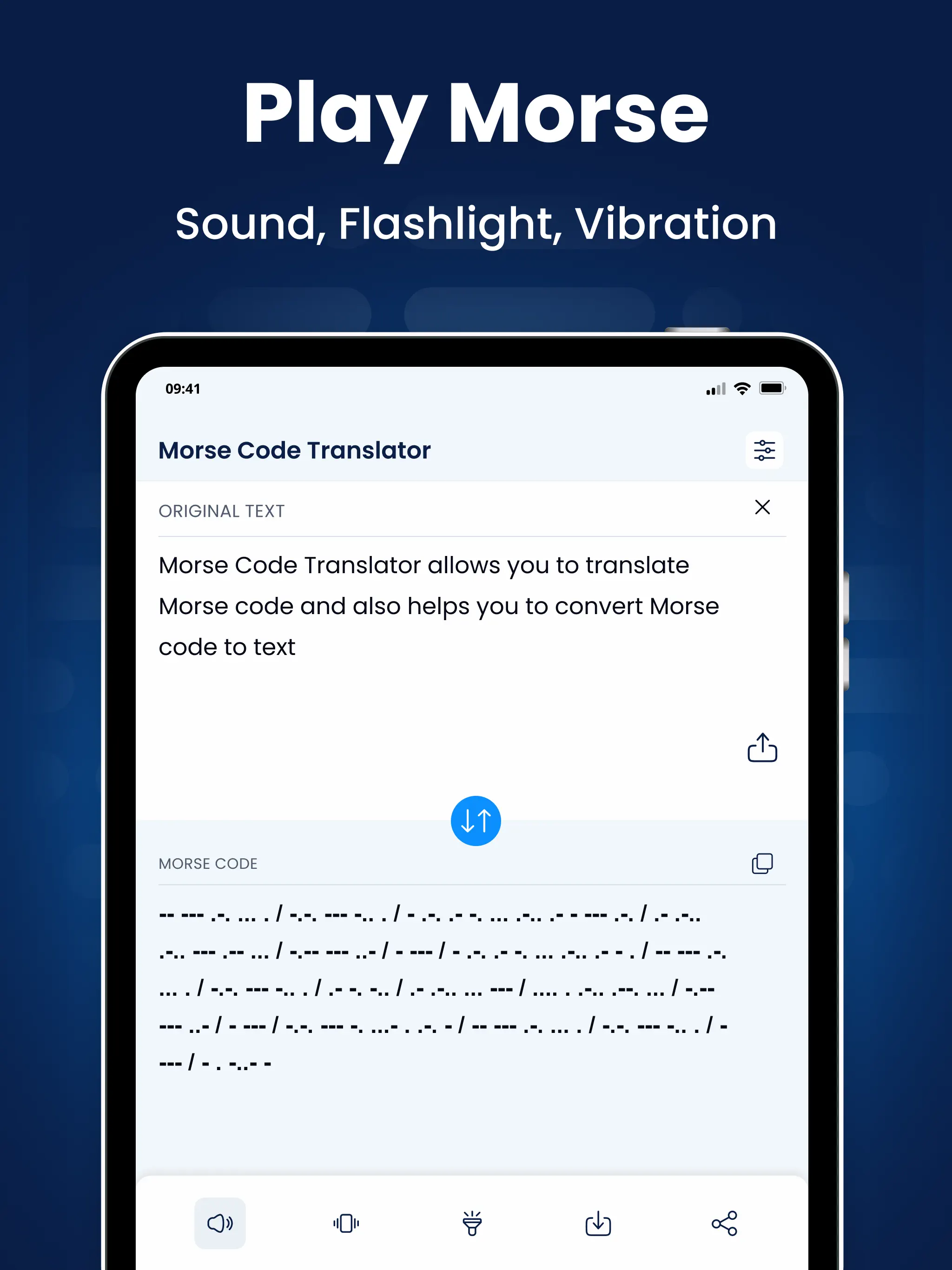 #9. Morse Code Translator & Decode (iOS) di: Ahmad Sattar