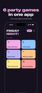 Friday night! Party game screenshot 1