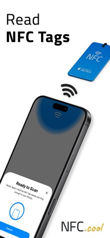 NFC.cool Tools Tag Reader App Store preview screenshot 1