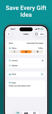 Gift List: Budget Tracker Screenshot 4 of 4