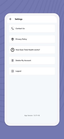 Ease Total Health Screenshot 5 of 5