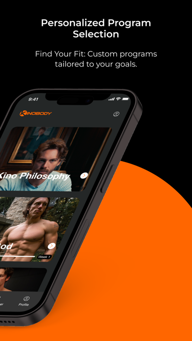 Kinobody Fitness iPhone screenshot 2 - Health & Fitness app