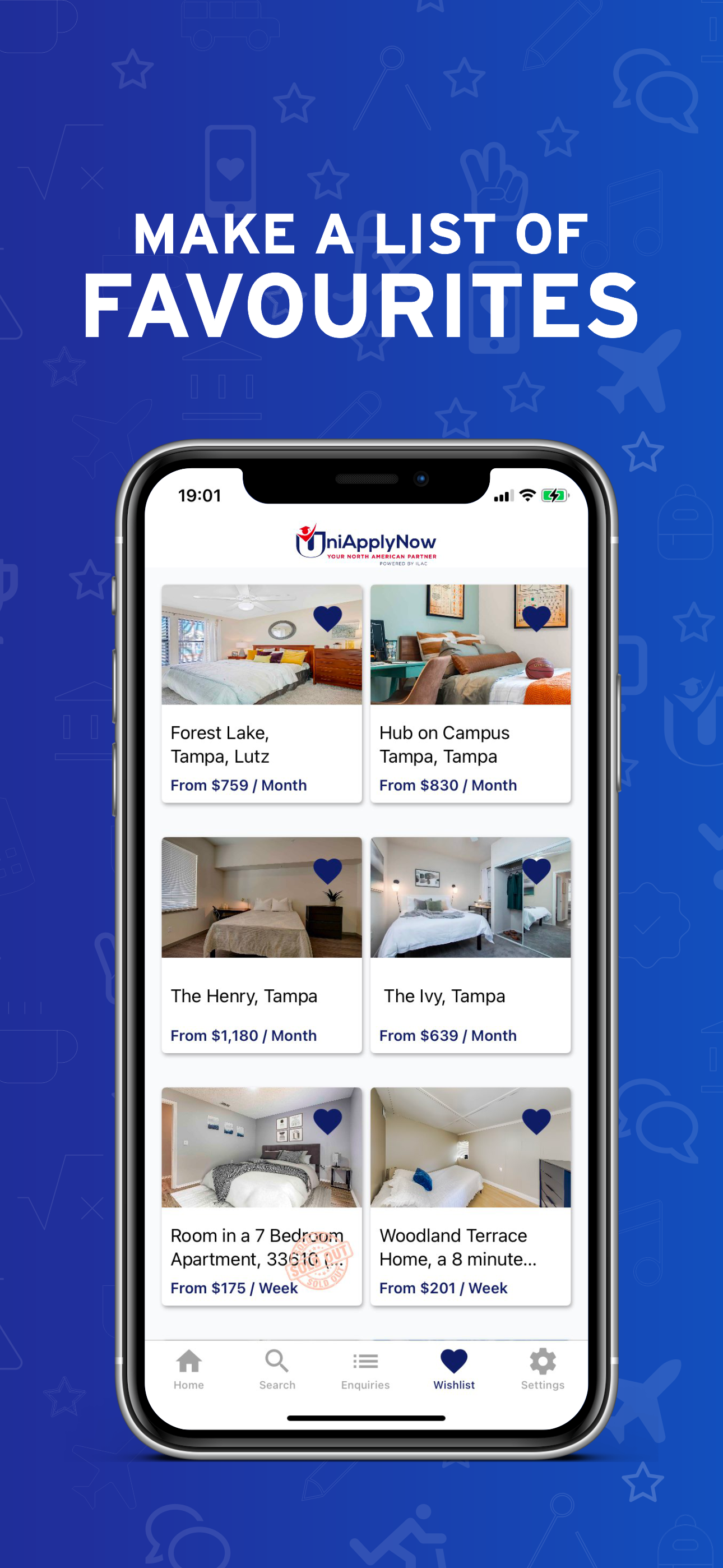 UniApplyNow Accommodation screenshot 3