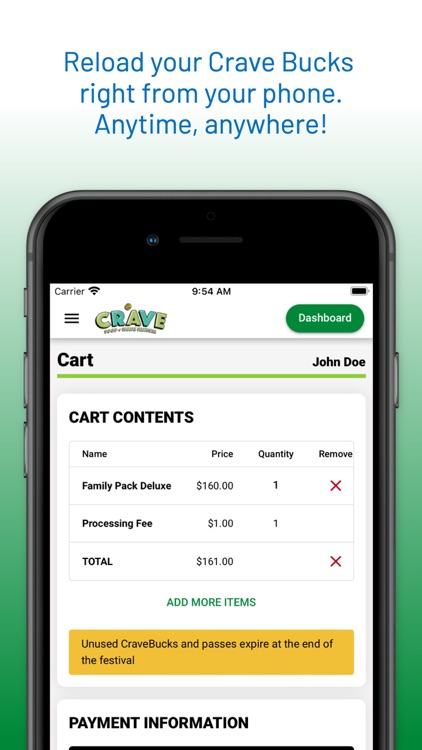 Crave food + music Festival screenshot-3
