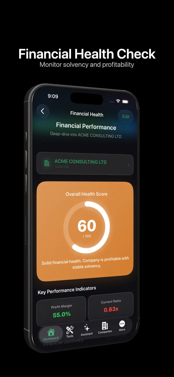Screenshot #2 pour PushDigits: Smart UK Tax Tool