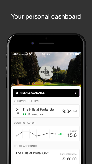 The Hills at Portal Golf Club Screenshot
