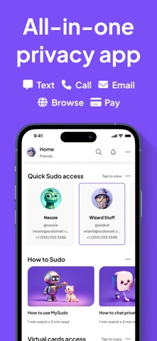MySudo - Identity Protection app screenshot