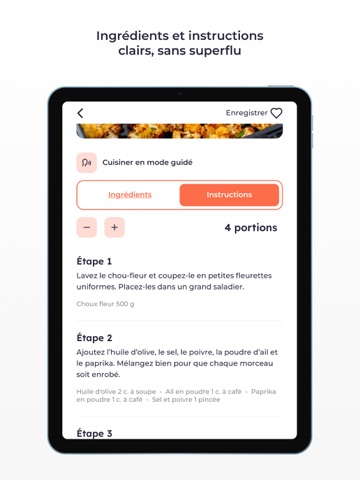 AirfryAddict: Recette Airfryer iPad screenshot 3