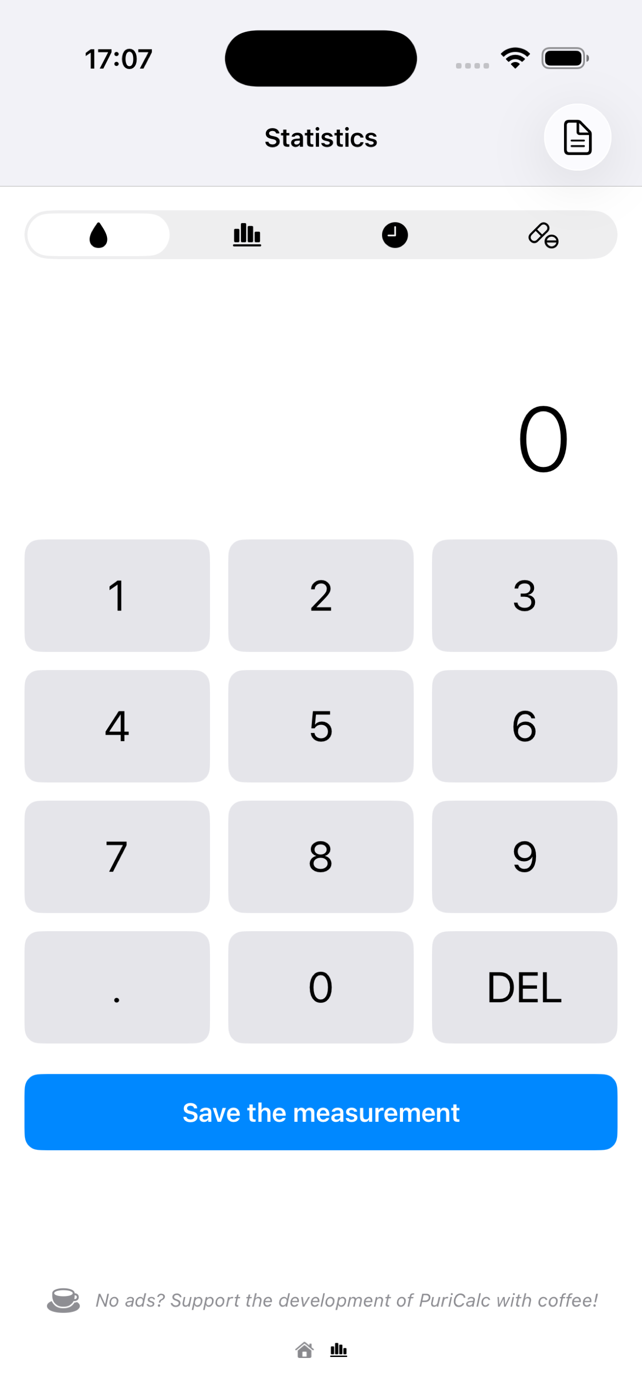 PuriCalc screenshot 2