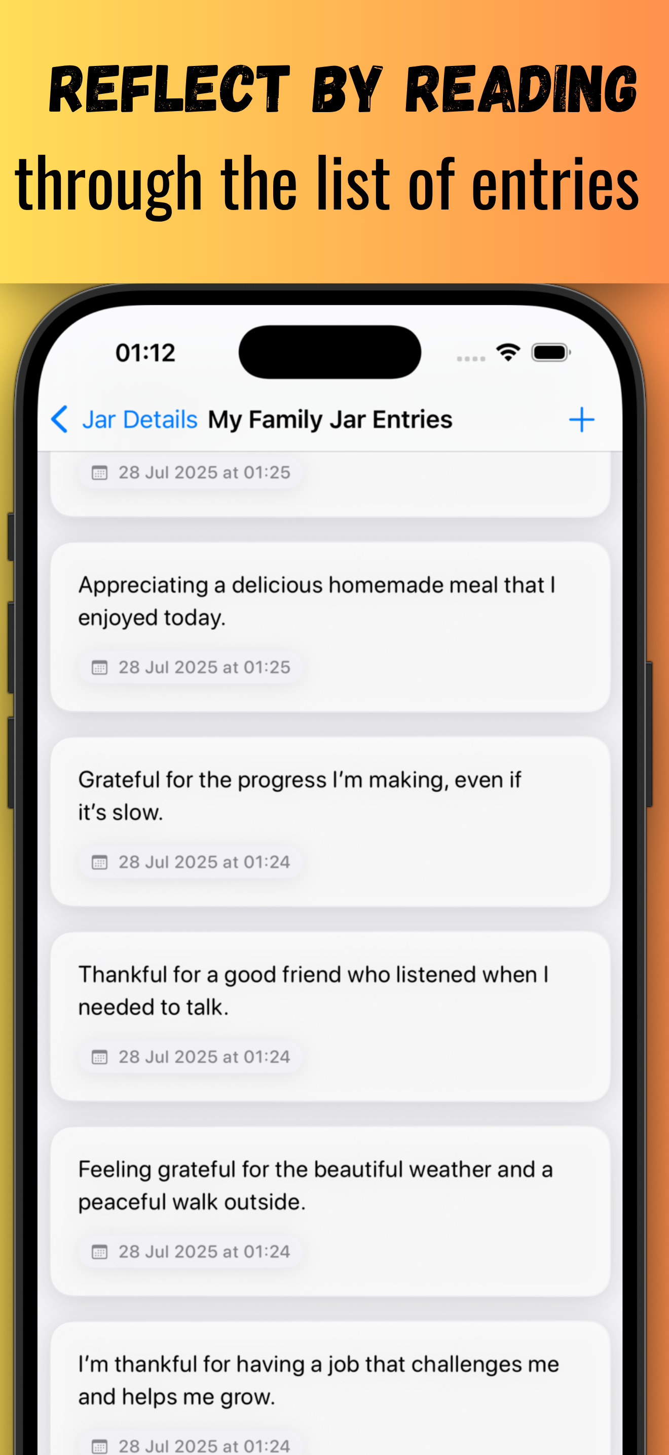 Gratitude Jar: Share Joy screenshot 3
