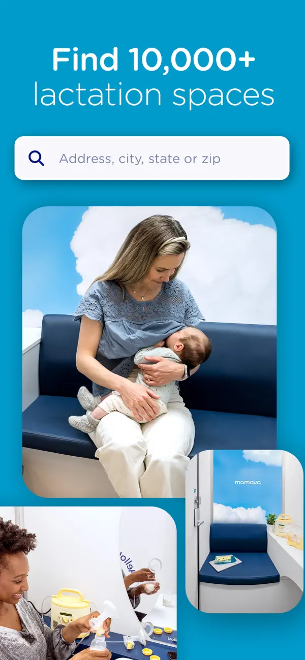 Screenshot #1 pour Mamava - Breastfeed on the Go