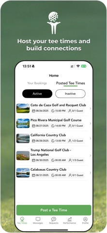 TTSharegolf: Book & Host screenshot