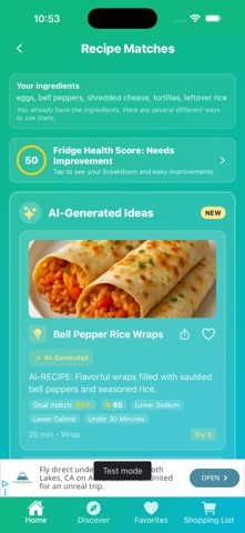 Fridge Vision: Smart Recipe Screenshot 4 of 10