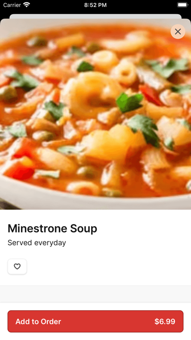 Sicilia's Pizzeria iPhone screenshot 3 - Food & Drink app