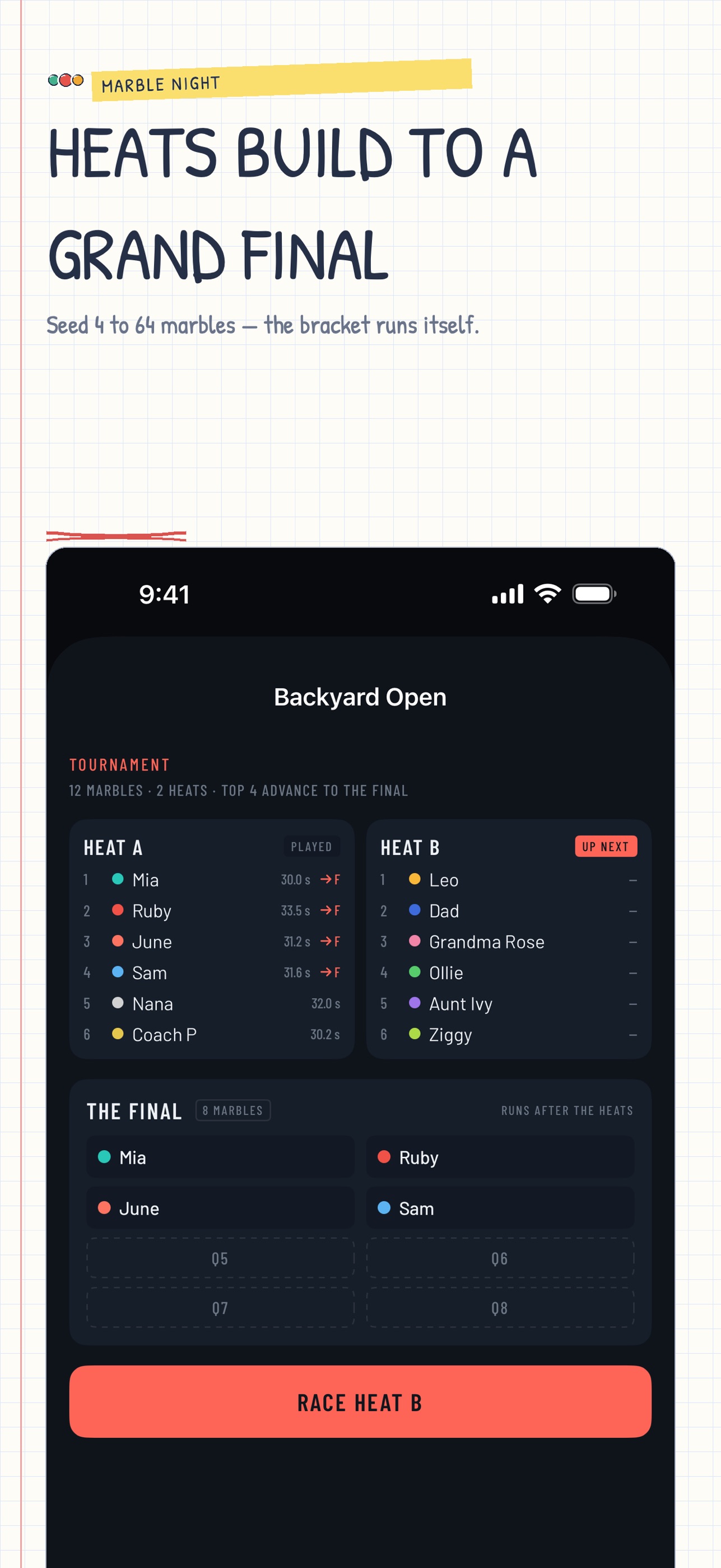Screenshot 5 of Marble Night: Marble Race