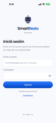 SmartResto Partners screenshot 1