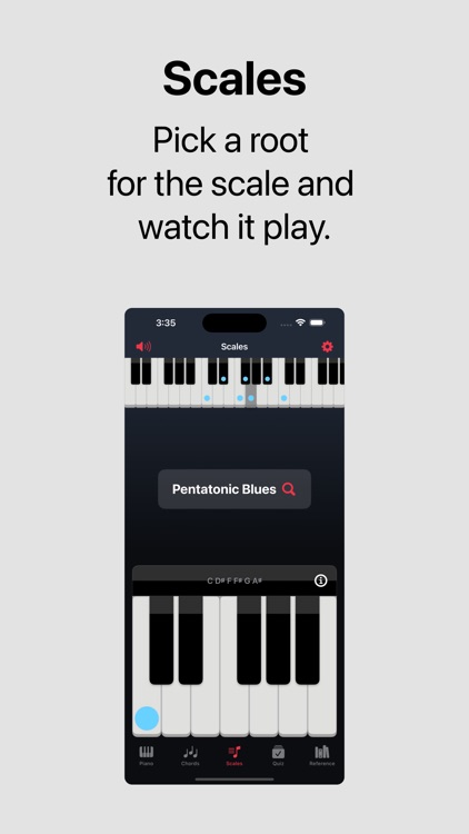 Nota - Music tool for piano