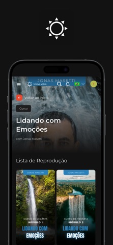 Vedānta com Jonas Masetti screenshot
