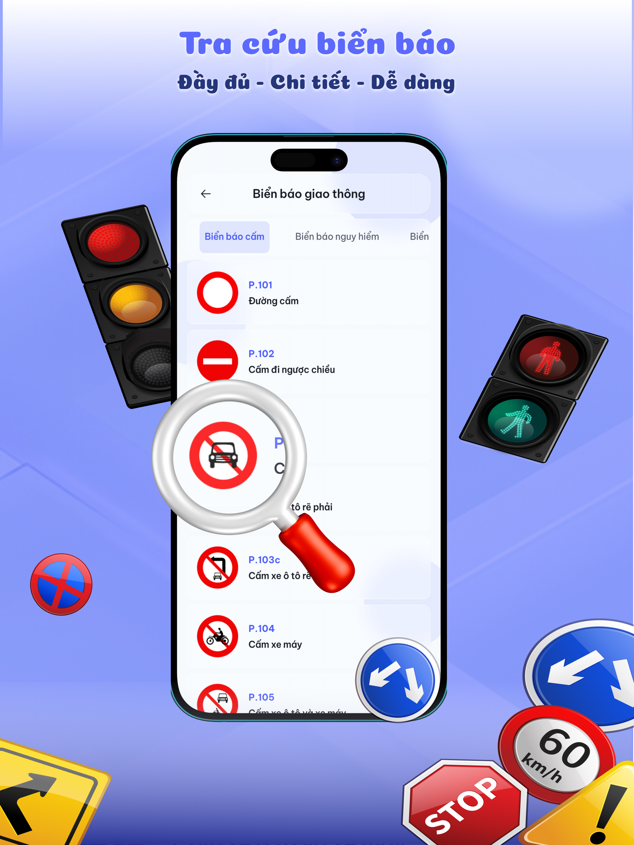 Thi GPLX: 600 câu lí thuyết screenshot 9