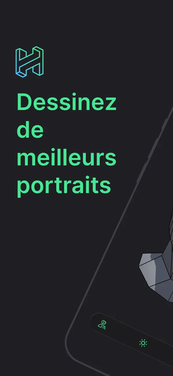 Screenshot #1 pour Head Model Studio - Art