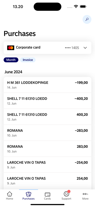 Nordea First Card Screenshot 2 of 5