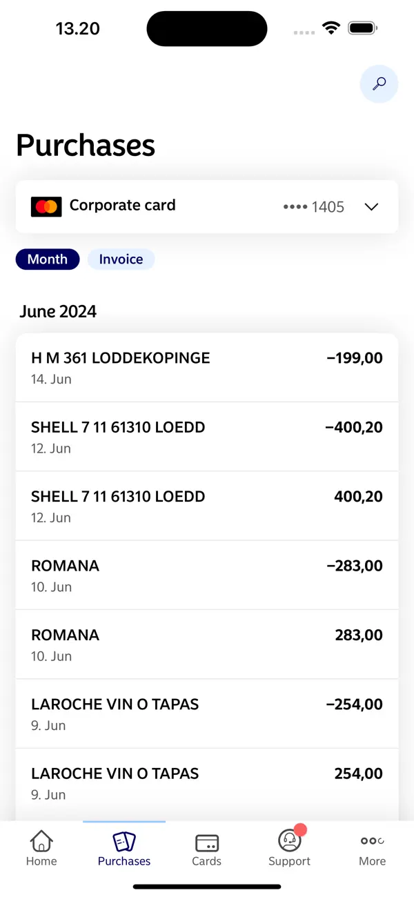 Screenshot #2 pour Nordea First Card