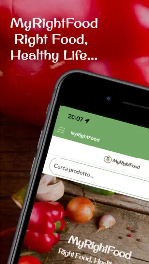 MyRightFood screenshot 1