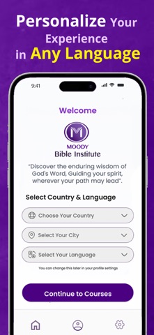 Moody Bible Learning iPhone screenshot