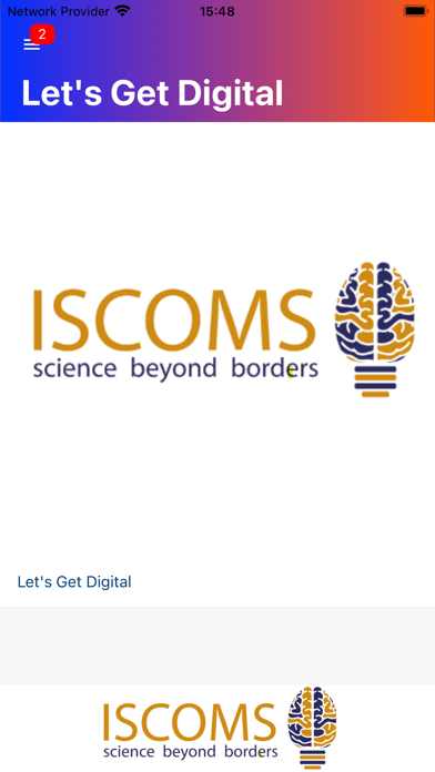 ISCOMS 2024 Screenshot